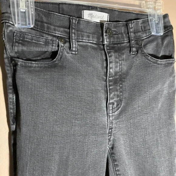 Madewell 9’’ high rise skinny  grey jeans 27T - Picture 2 of 7